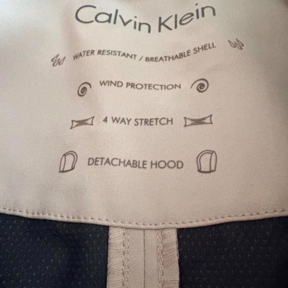 NWT Calvin Klein Rain Jacket - Picture 3 of 4
